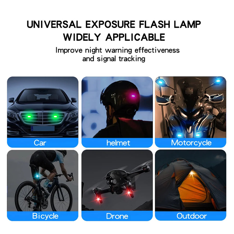 Lumières Stroboscopiques LED Rechargeables