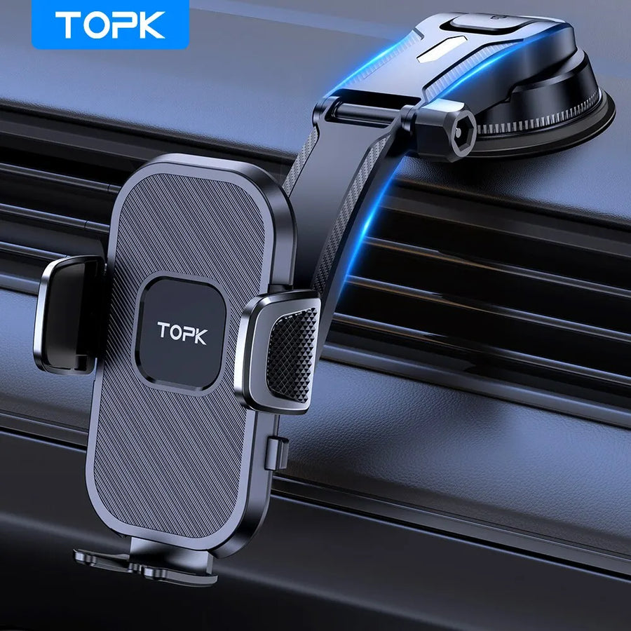 Support Téléphone TOPK à Pince Gravité