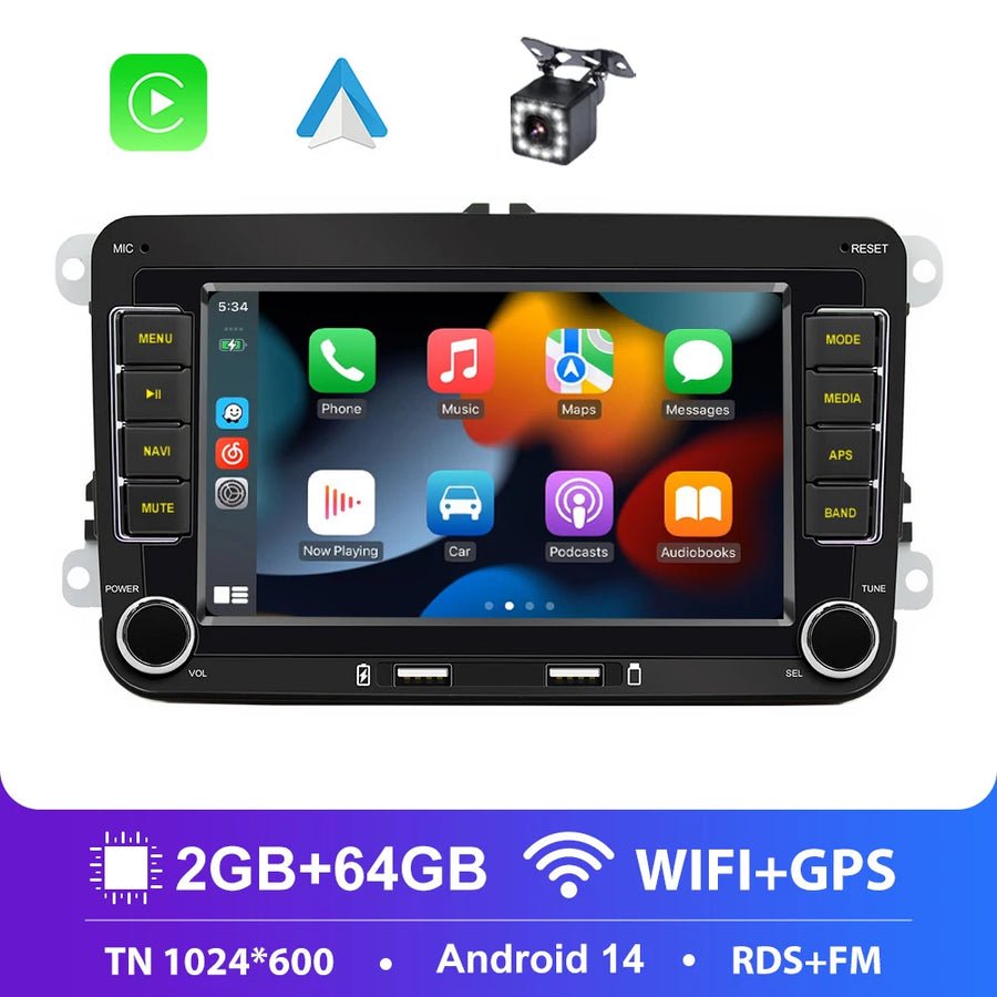 Autoradio Android 14 GEARELEC 2 Din