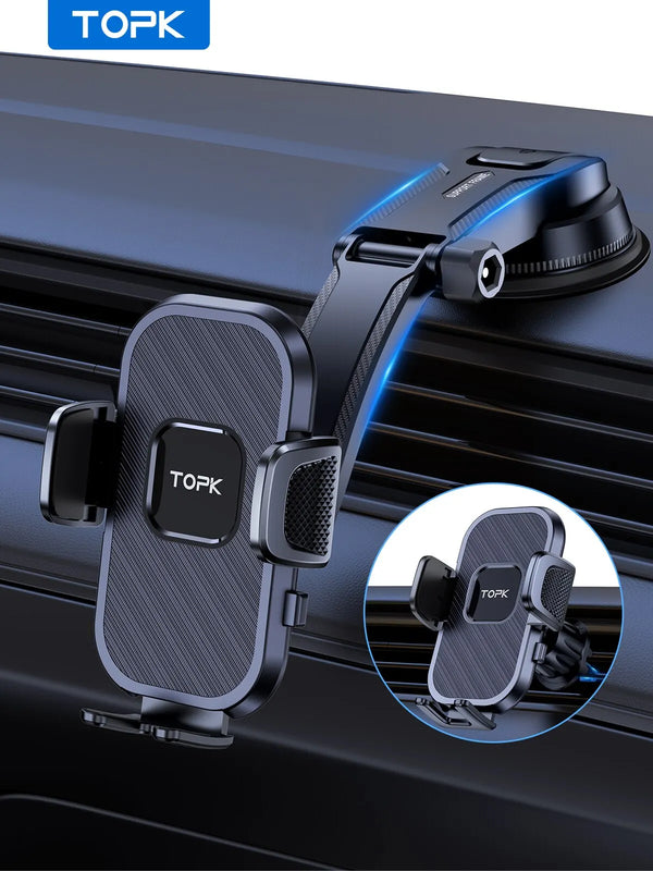 Support Téléphone TOPK à Pince Gravité