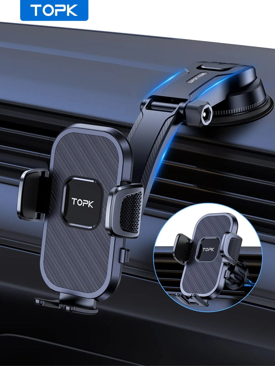 Support Téléphone TOPK à Pince Gravité