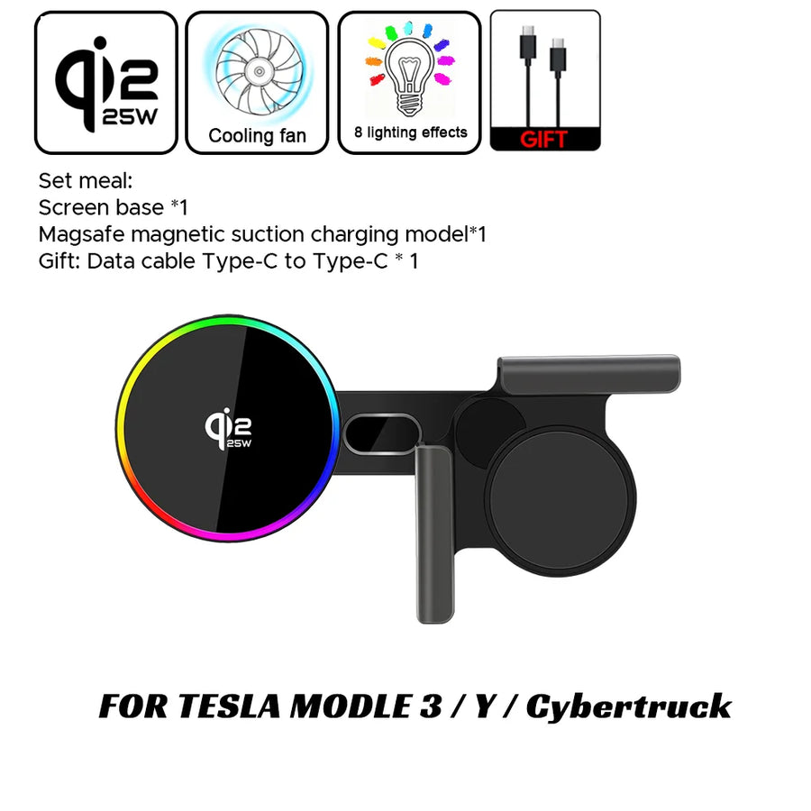 Support Téléphone MagSafe pour Tesla