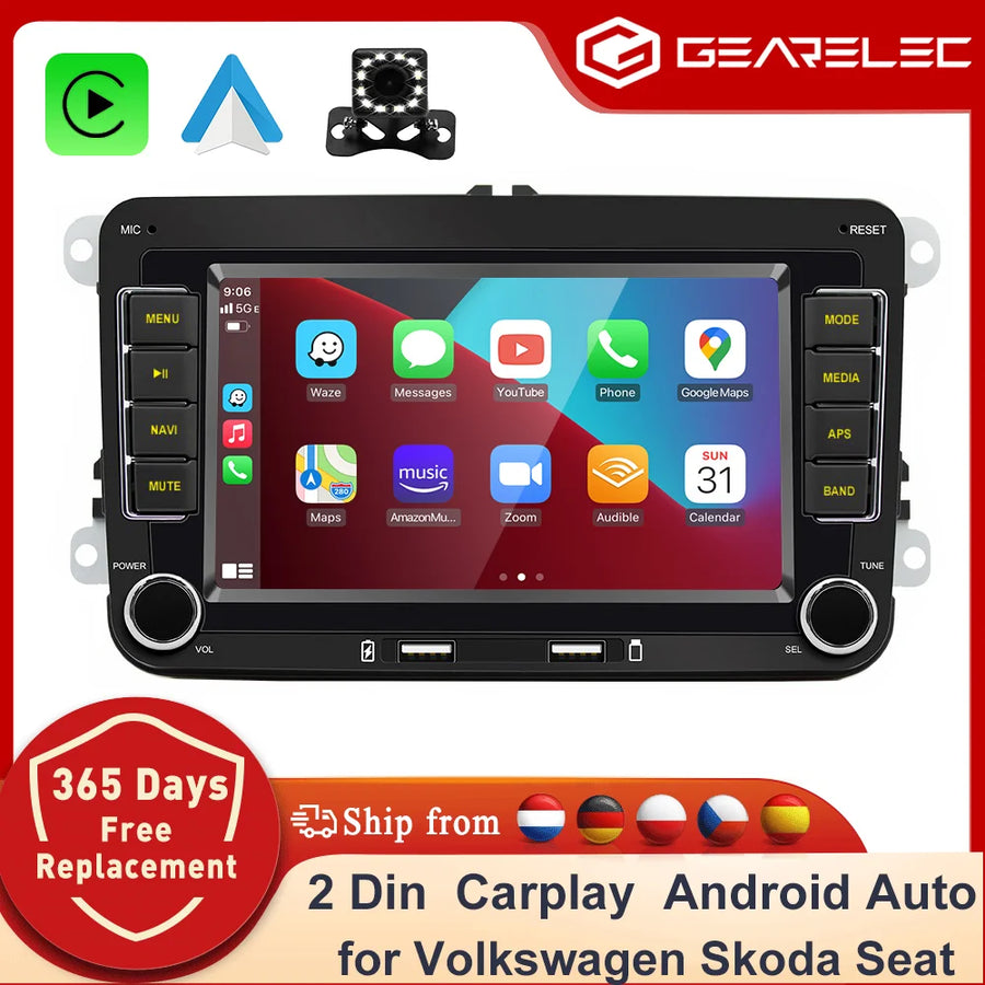 Autoradio Android 14 GEARELEC 2 Din