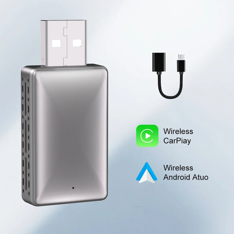 Adaptateur CarPlay Sans Fil 2-en-1