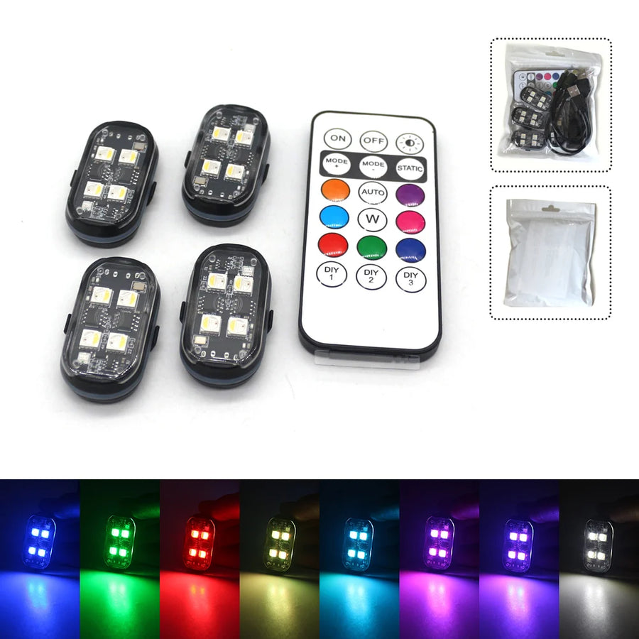 Lumières Stroboscopiques LED Rechargeables