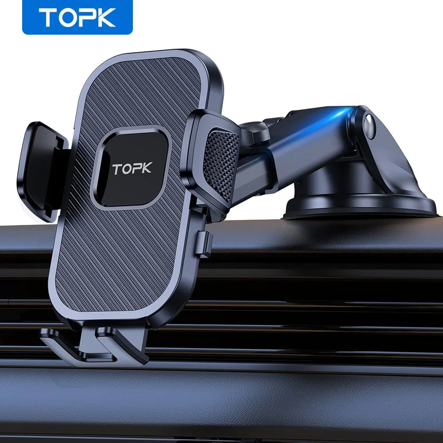Support Téléphone TOPK à Pince Gravité