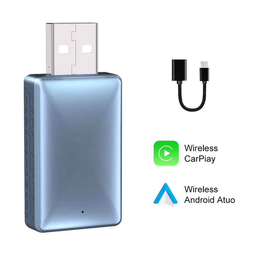 Adaptateur CarPlay Sans Fil 2-en-1