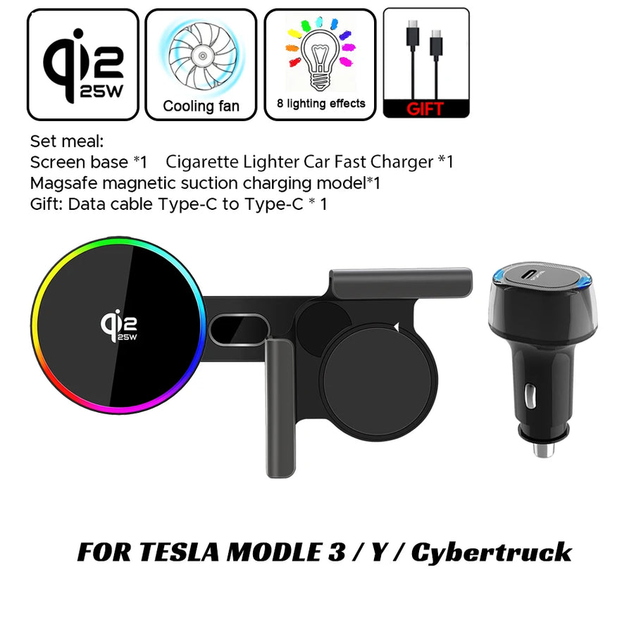 Support Téléphone MagSafe pour Tesla