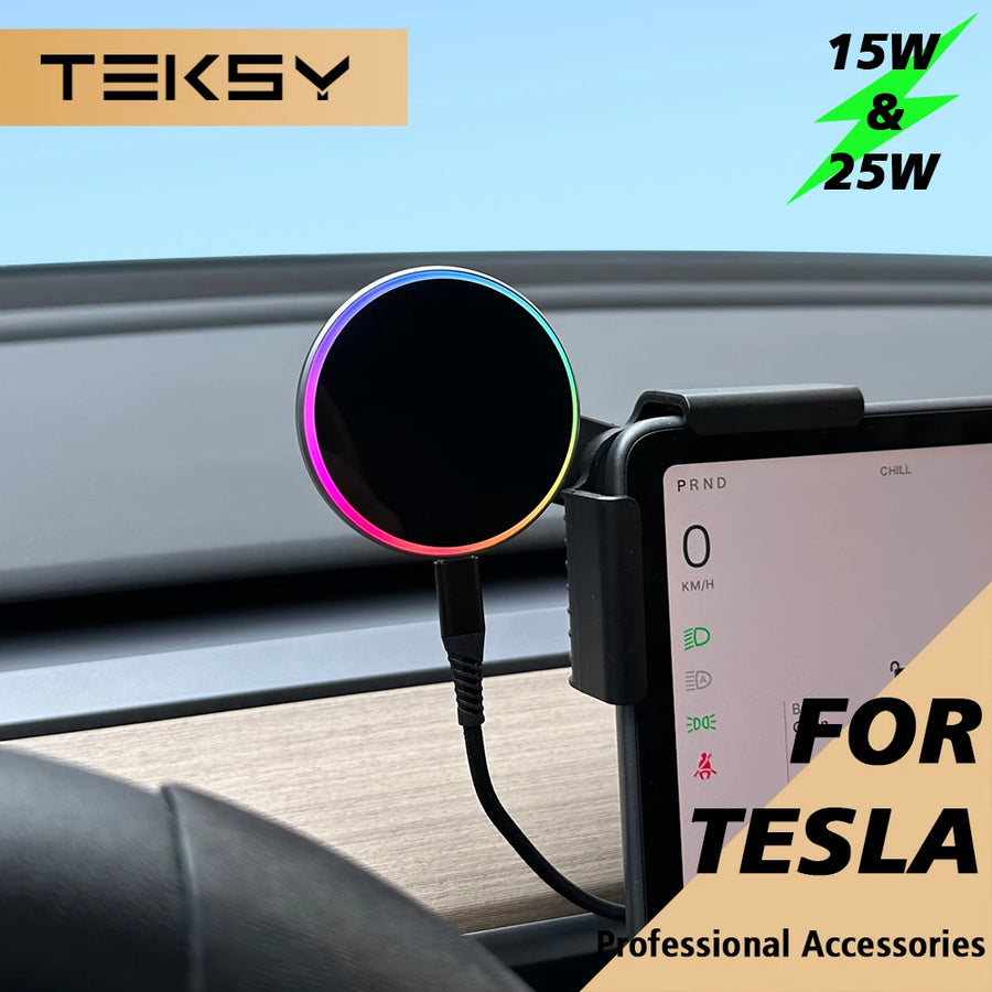 Support Téléphone MagSafe pour Tesla